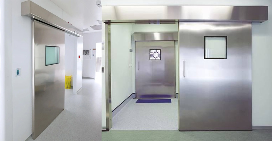 Stainless Steel Flush Door – Seamless Welded Hygienic SS Door for Healthcare & Pharma